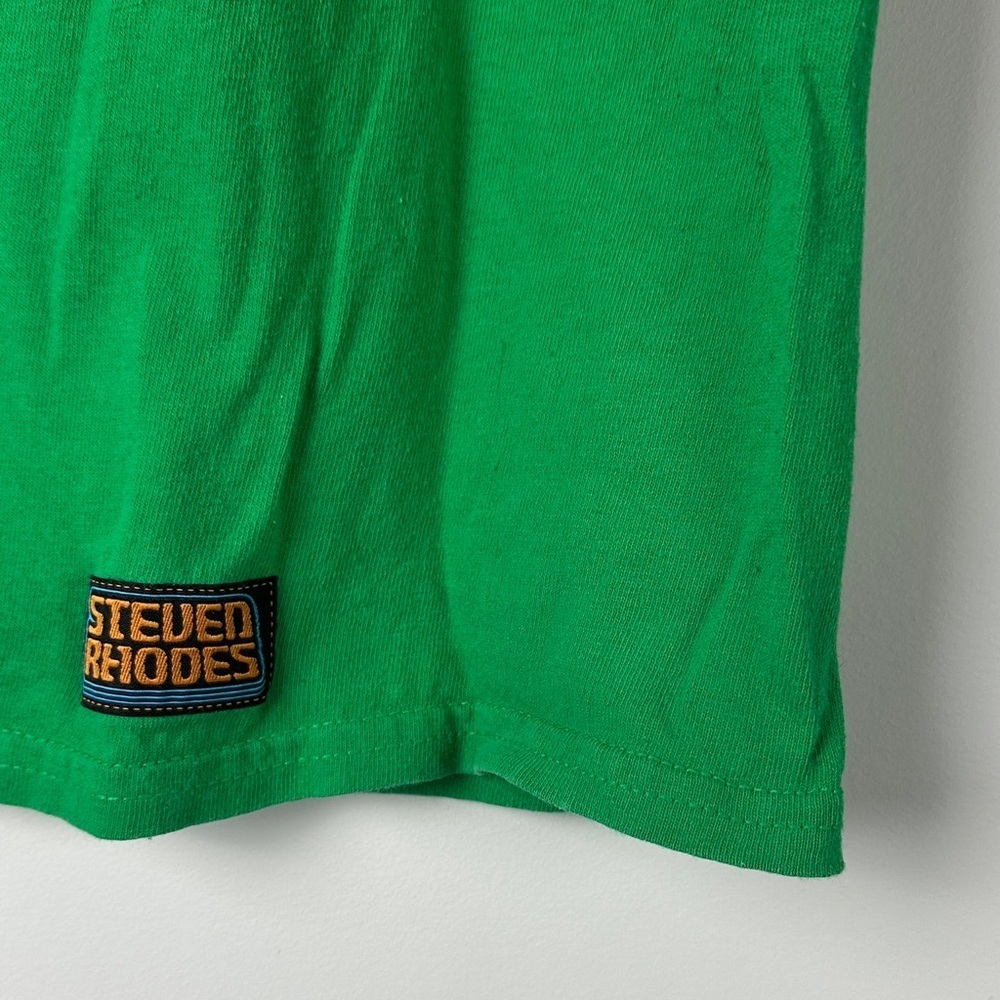 Steven Rhodes Let's Make Special Brownies T-Shirt - Green, Size Small - Picture 4 of 8